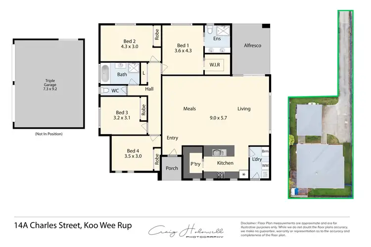 Floorplan of Homely house listing, 14a Charles Street, Koo Wee Rup VIC 3981