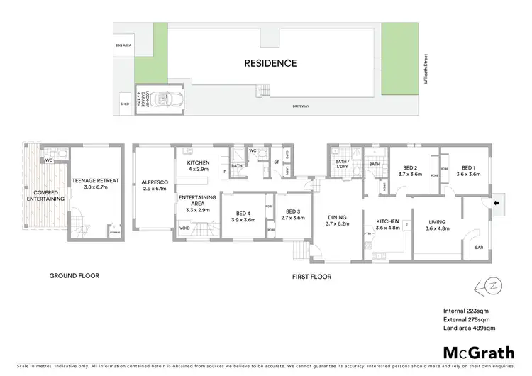 Floorplan of Homely house listing, 22 Willcath Street, Bulli NSW 2516
