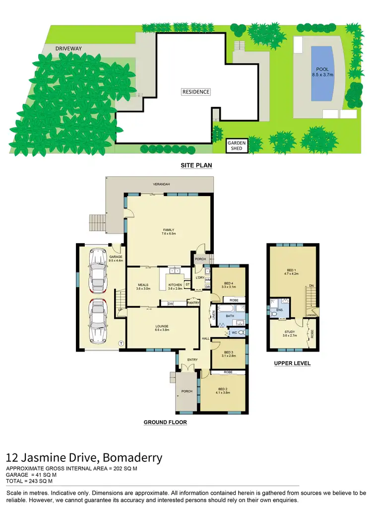 Floorplan of Homely house listing, 12 Jasmine Drive, Bomaderry NSW 2541