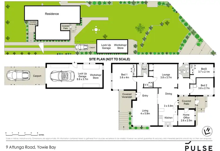 Floorplan of Homely house listing, 9 Attunga Road, Yowie Bay NSW 2228