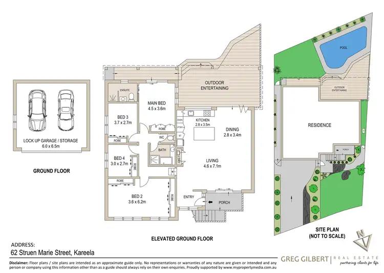 Floorplan of Homely house listing, 62 Struen Marie Street, Kareela NSW 2232