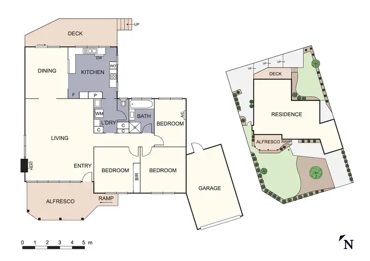 Floorplan of Homely house listing, 7 Bennett Street, Boronia VIC 3155
