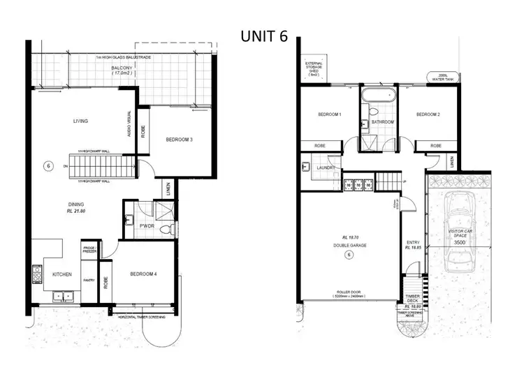 Floorplan of Homely townhouse listing, Level Lot 4/5/58-60 Mcmahons Road, Frankston VIC 3199