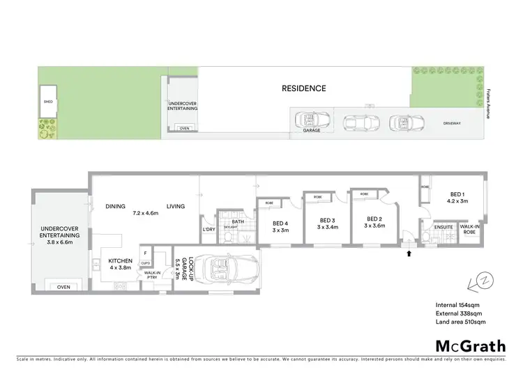 Floorplan of Homely house listing, 22 Fraters Avenue, Sans Souci NSW 2219