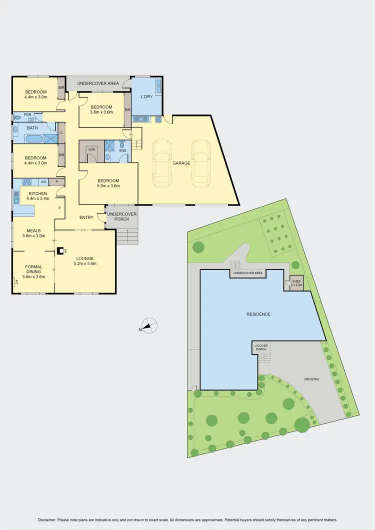 Floorplan of Homely house listing, 20 Hotchkiss Way, Keilor Downs VIC 3038
