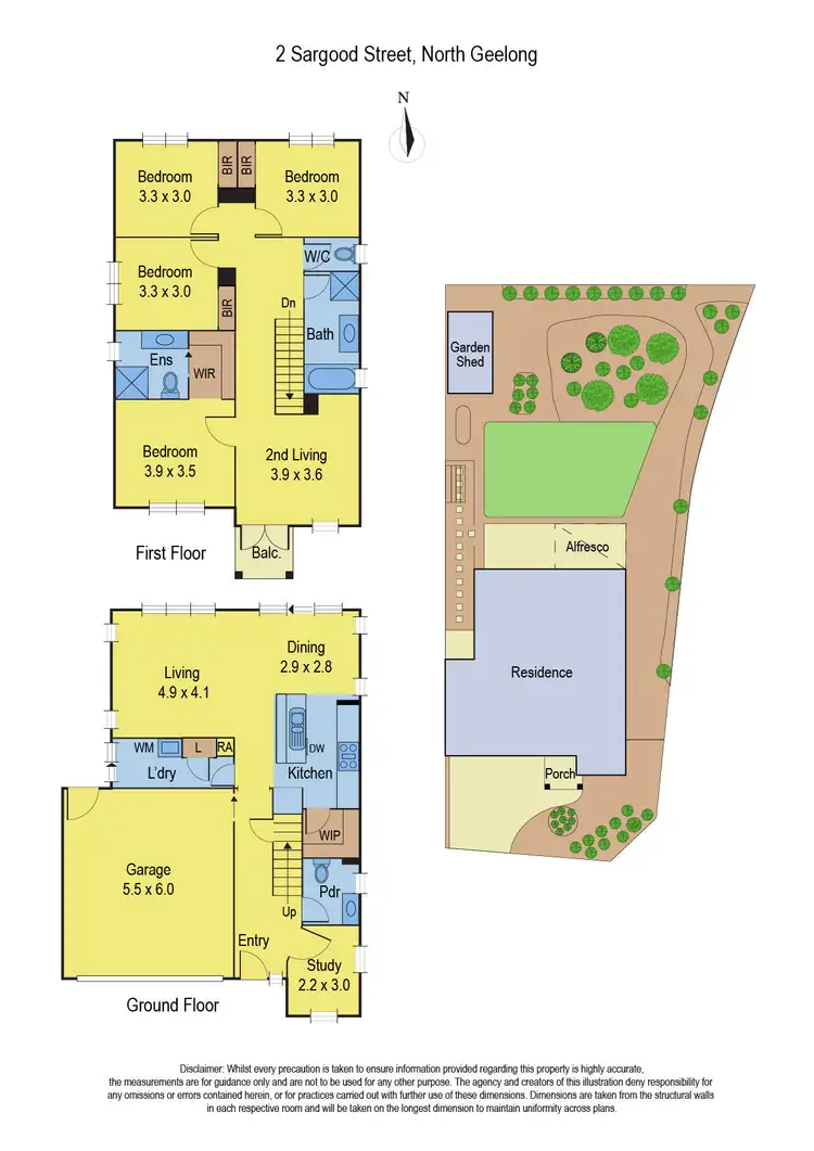 Floorplan of Homely house listing, 2 Sargood Street, North Geelong VIC 3215