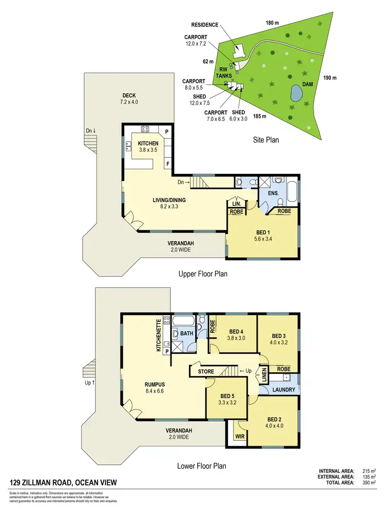 Floorplan of Homely house listing, 129 Zillman Road, Ocean View QLD 4521