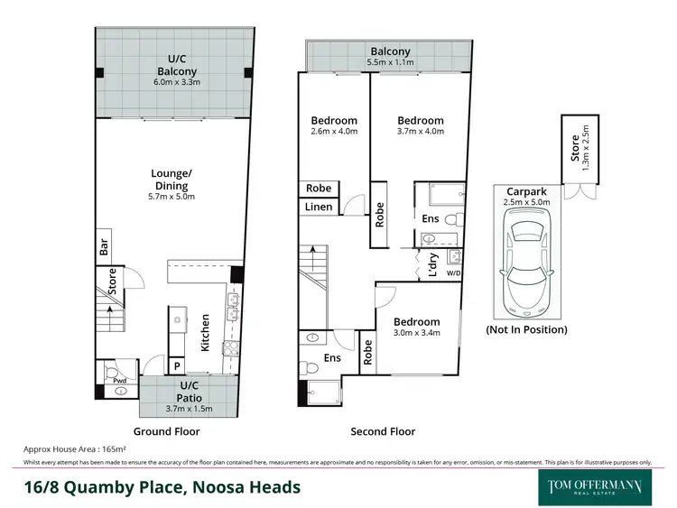 Floorplan of Homely unit listing, 16/8 Quamby Place, Noosa Heads QLD 4567
