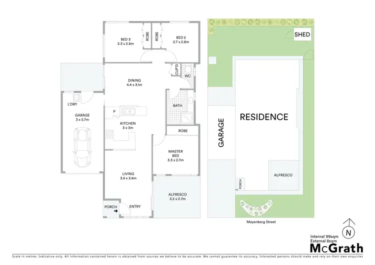Floorplan of Homely unit listing, 4/17 Meyenberg Court, Norman Gardens QLD 4701