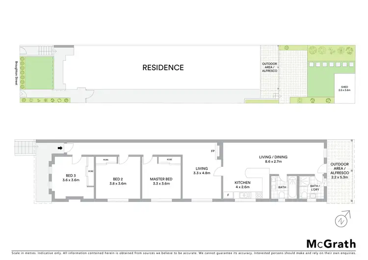 Floorplan of Homely house listing, 3 Broughton Street, Canterbury NSW 2193