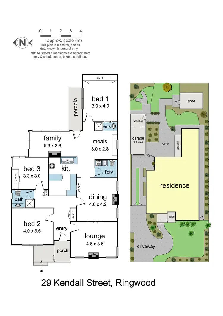 Floorplan of Homely house listing, 29 Kendall Street, Ringwood VIC 3134
