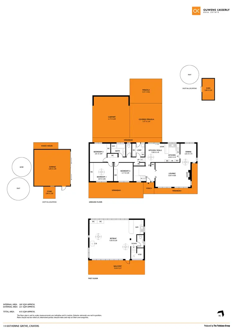 Floorplan of Homely house listing, 14 Katherine Grove, Crafers SA 5152