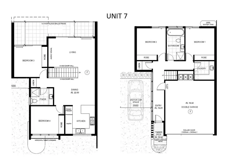 Floorplan of Homely townhouse listing, Level Lot 5/1/58-60 Mcmahons Road, Frankston VIC 3199
