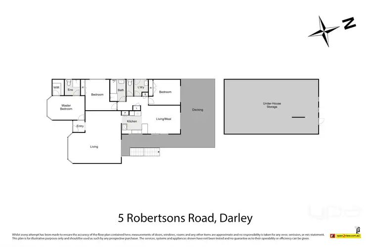 Floorplan of Homely house listing, 5 Robertsons Road, Darley VIC 3340