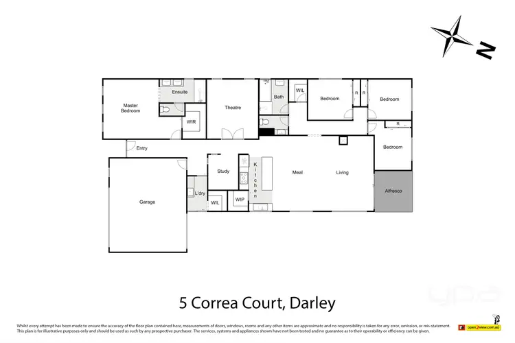 Floorplan of Homely house listing, 5 Correa Court, Darley VIC 3340
