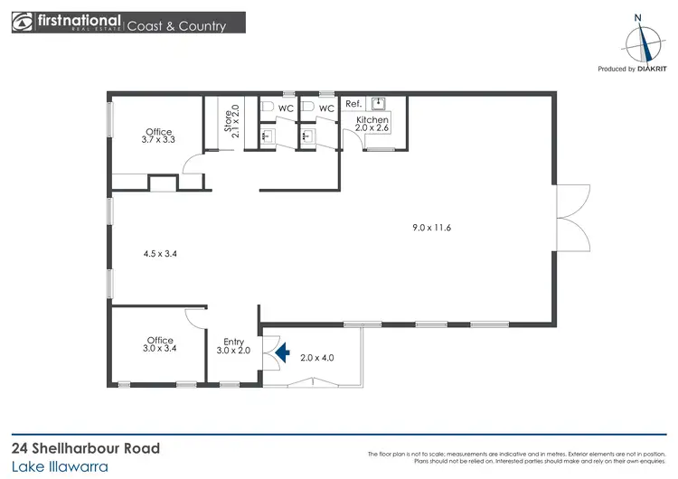 Floorplan of Homely house listing, 24 Shellharbour Road, Lake Illawarra NSW 2528