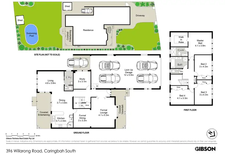 Floorplan of Homely house listing, 396 Willarong Road, Caringbah South NSW 2229