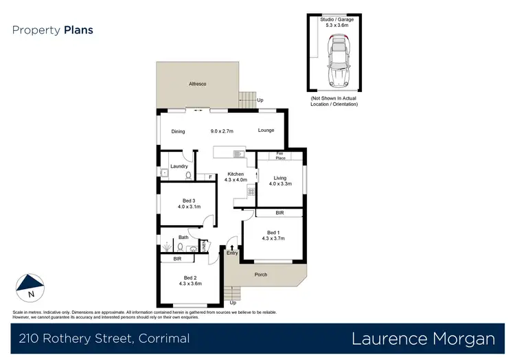Floorplan of Homely house listing, 210 Rothery Street, Corrimal NSW 2518