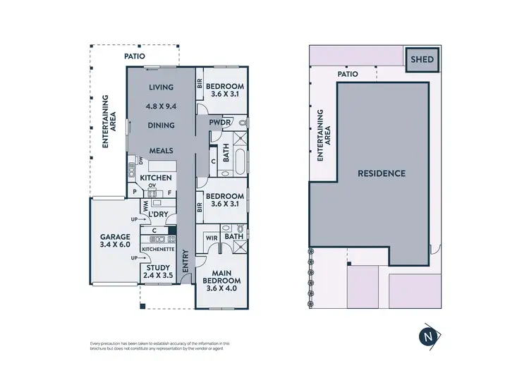 Floorplan of Homely house listing, 7 Vockensohn Place, Epping VIC 3076