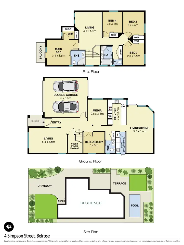 Floorplan of Homely house listing, 4 Simpson Street, Belrose NSW 2085