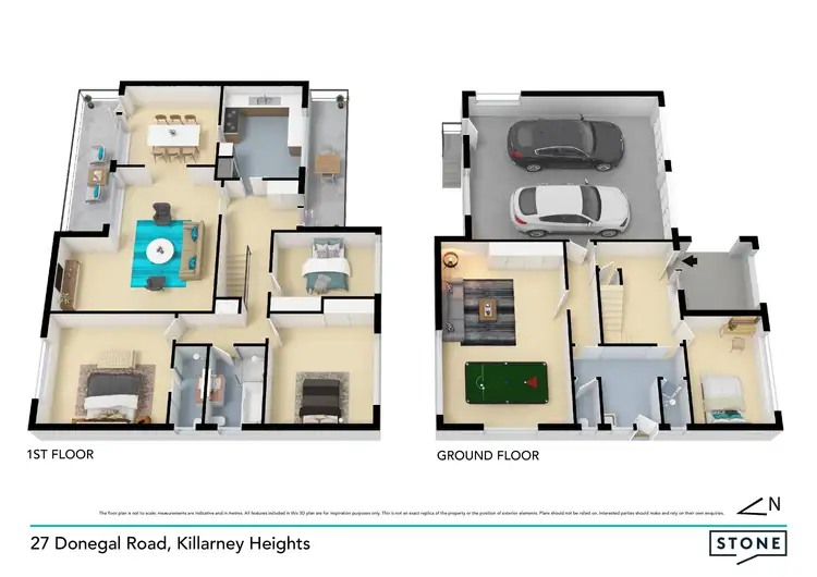 Floorplan of Homely house listing, 27 Donegal Road, Killarney Heights NSW 2087