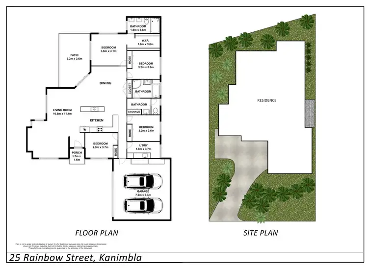 Floorplan of Homely house listing, 25 Rainbow Street, Kanimbla QLD 4870