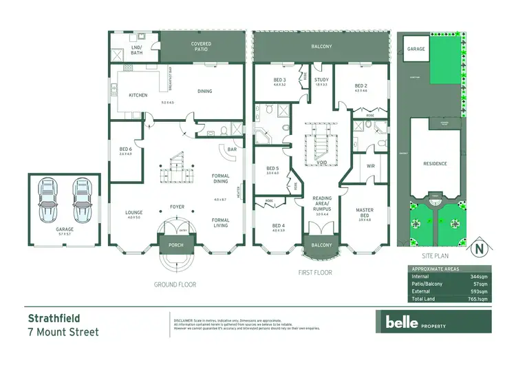 Floorplan of Homely house listing, 7 Mount Street, Strathfield NSW 2135
