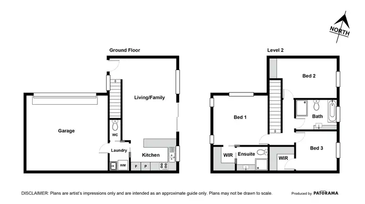 Floorplan of Homely townhouse listing, 6/13 Gerald Street, Queanbeyan NSW 2620