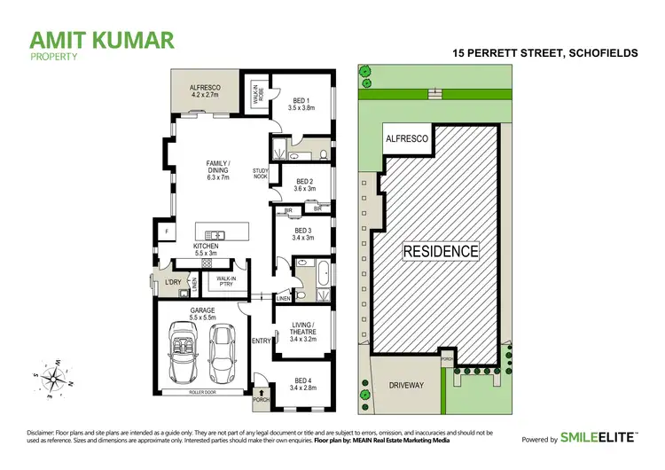 Floorplan of Homely house listing, 15 Perrett Street, Schofields NSW 2762