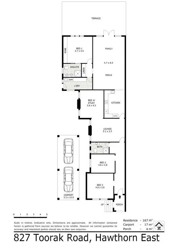 Floorplan of Homely house listing, 827 Toorak Road, Hawthorn East VIC 3123