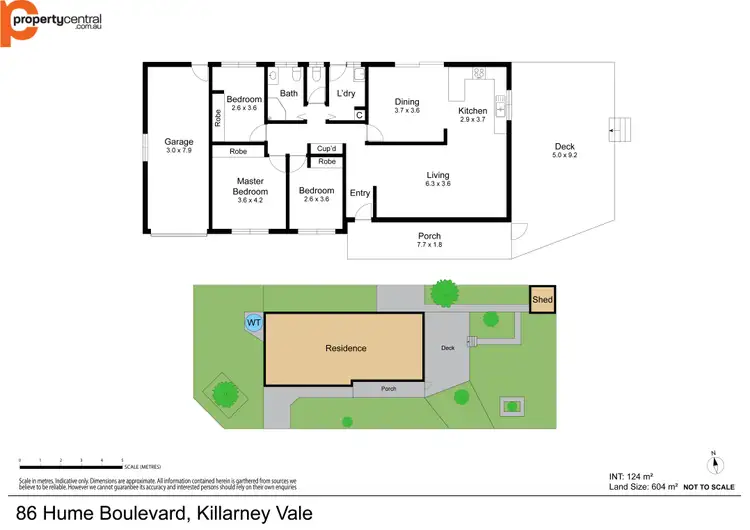 Floorplan of Homely house listing, 86 Hume Boulevard, Killarney Vale NSW 2261