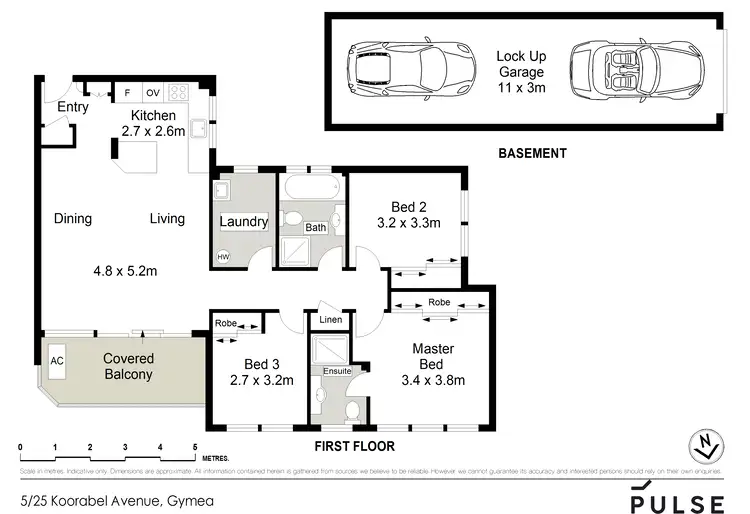 Floorplan of Homely apartment listing, 5/25-29 Koorabel Avenue, Gymea NSW 2227