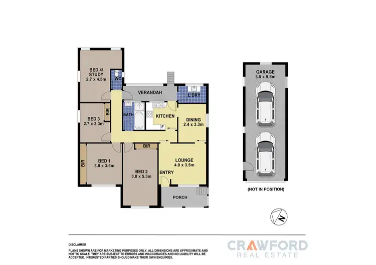 Floorplan of Homely house listing, 21 Pilkington Street, North Lambton NSW 2299