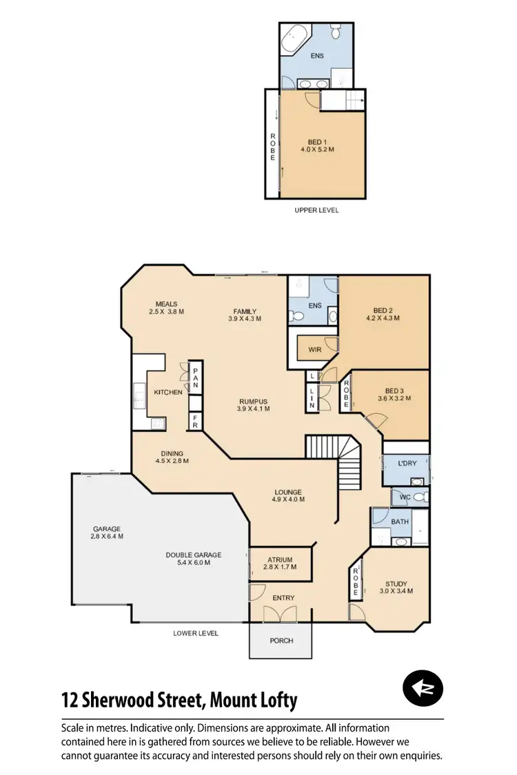 Floorplan of Homely house listing, 12 Sherwood Street, Mount Lofty QLD 4350