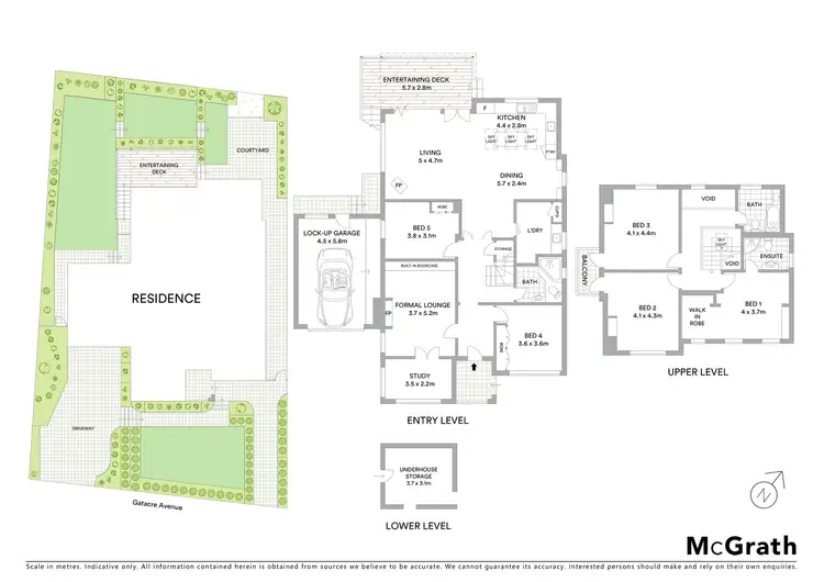 Floorplan of Homely house listing, 11 Gatacre Avenue, Lane Cove NSW 2066