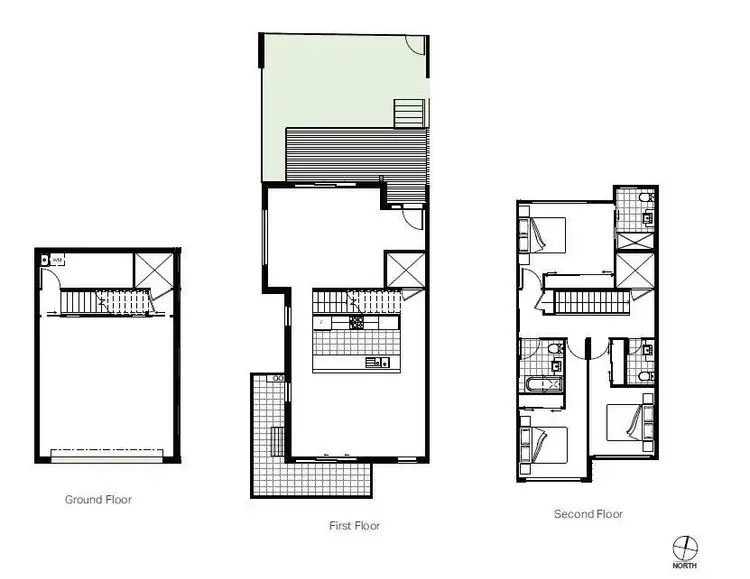 Floorplan of Homely townhouse listing, 74/9 Braybrooke Street, Bruce ACT 2617