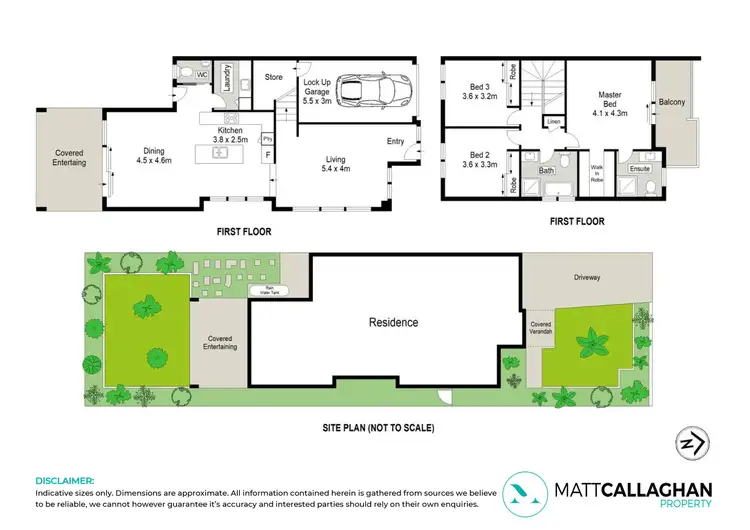 Floorplan of Homely semi-detached listing, 36 Cook Street, Caringbah South NSW 2229