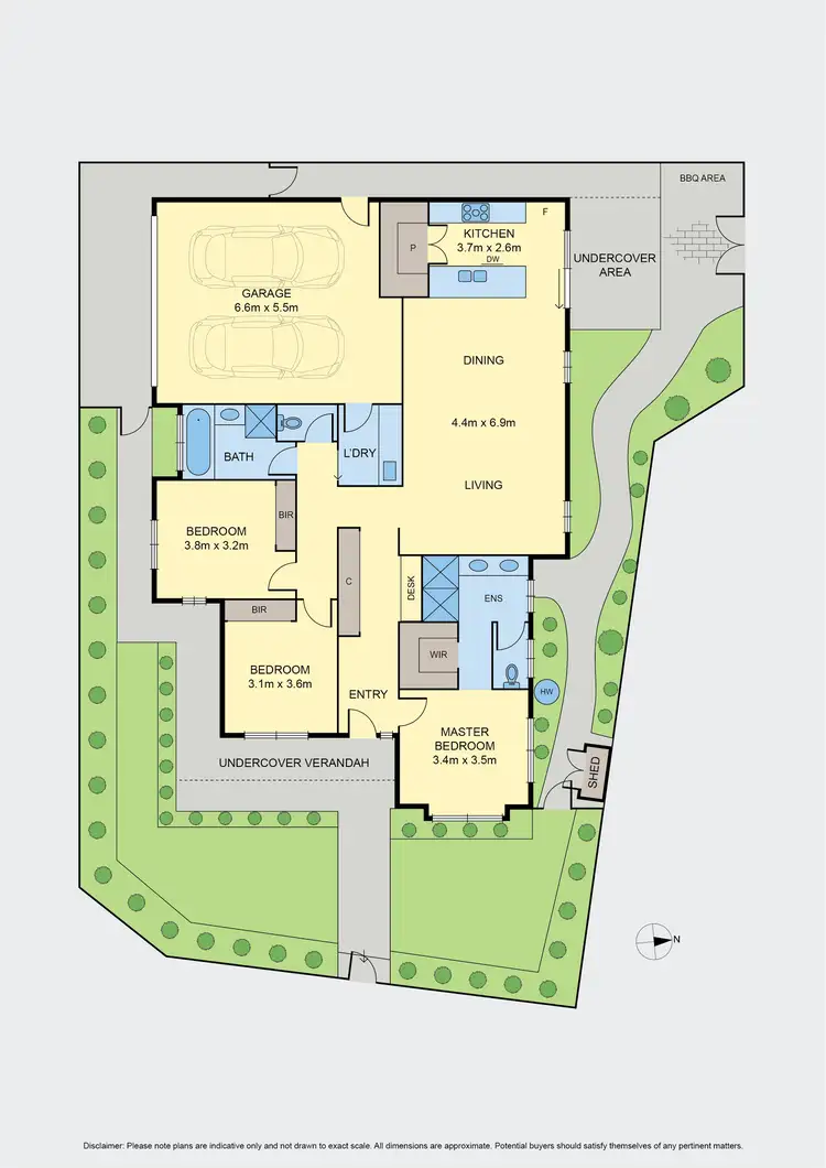 Floorplan of Homely house listing, 20 Stern Way, New Gisborne VIC 3438
