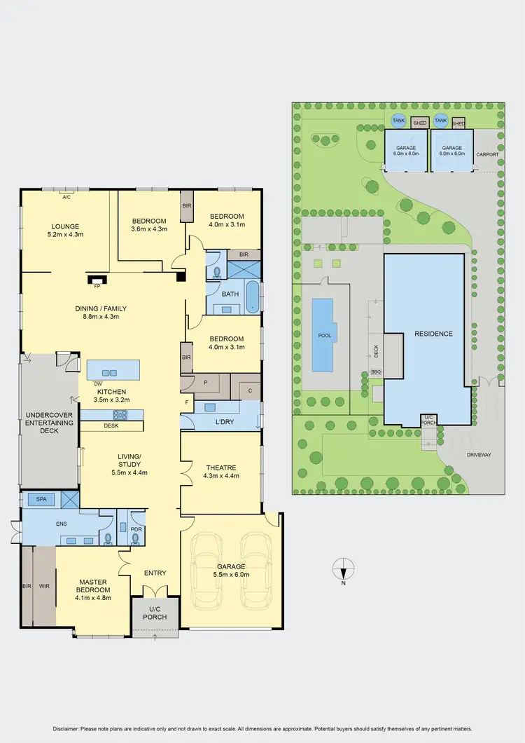 Floorplan of Homely house listing, 10 Charters Avenue, Gisborne VIC 3437