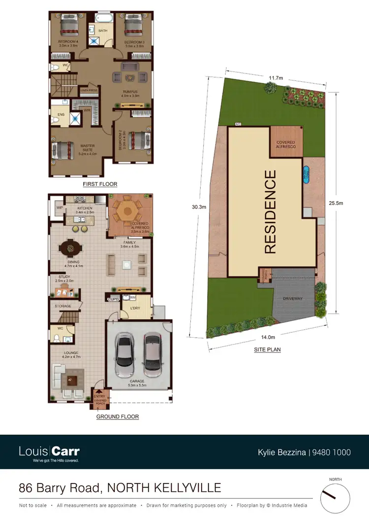 Floorplan of Homely house listing, 86 Barry Road, North Kellyville NSW 2155