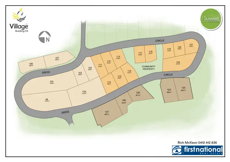 Floorplan of Homely land listing, Balance of Glades Close, Coffs Harbour NSW 2450