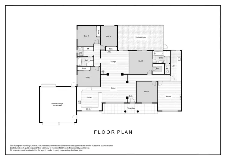 Floorplan of Homely house listing, 20 Lake View Avenue, Port Lincoln SA 5606
