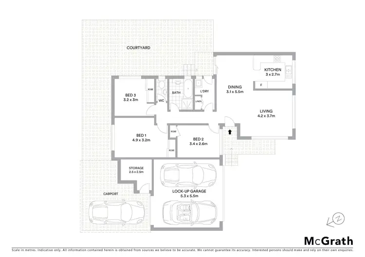 Floorplan of Homely villa listing, 4/36-38 Kendall Street, Sans Souci NSW 2219