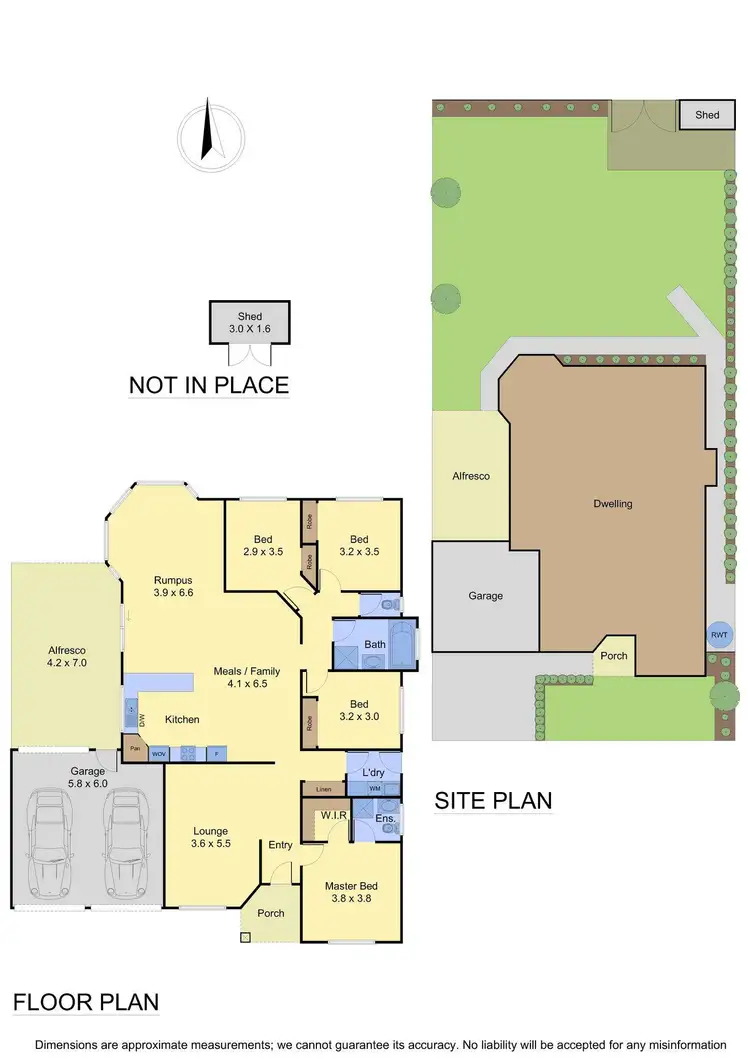 Floorplan of Homely house listing, 16 Teatree Drive, South Morang VIC 3752
