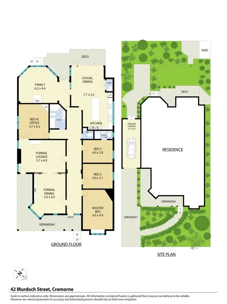 Floorplan of Homely house listing, 42 Murdoch Street, Cremorne NSW 2090