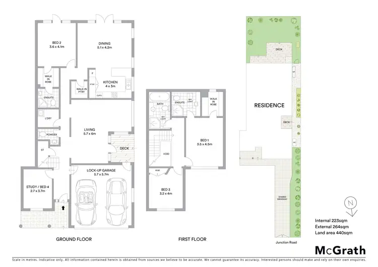 Floorplan of Homely semi-detached listing, 71 Junction Road, Wahroonga NSW 2076