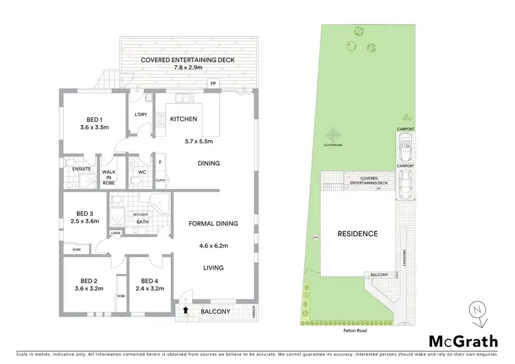 Floorplan of Homely house listing, 22 Felton Road, Carlingford NSW 2118