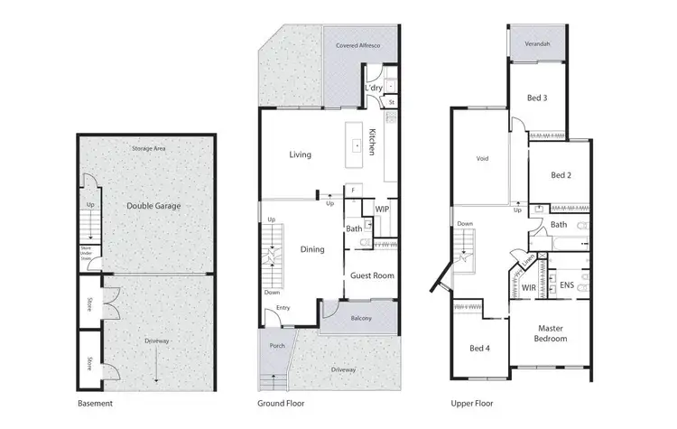 Floorplan of Homely house listing, 16B Glenorchy Street, Lyons ACT 2606