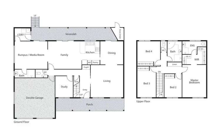 Floorplan of Homely house listing, 5 Taplin Place, Isaacs ACT 2607