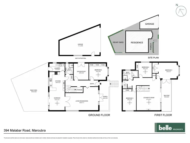 Floorplan of Homely house listing, 394 Malabar Road, Maroubra NSW 2035
